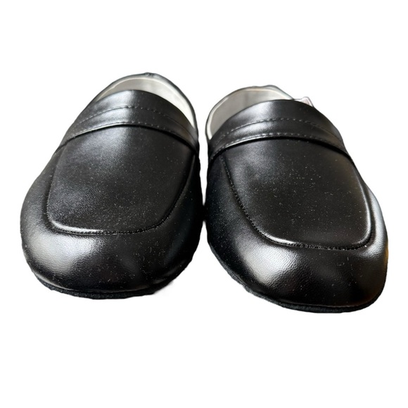 Climate X Black Leather Slippers House Shoes Men’s 8 EEE Round Close Toe NIB - Picture 12 of 16